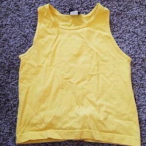 Gecko Boy’s Size 4/5 Yellow Sleeveless Tank Top – Casual Summer Shirt